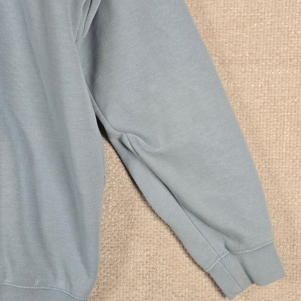 Carhartt Mens Loose Fit Hoodie Light Blue Sleeve Logo K288 H74 Large - Picture 11 of 16